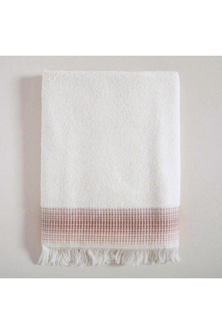 Endi %100 Pamuk Banyo Havlusu 70x140 Cm Ekru/bej