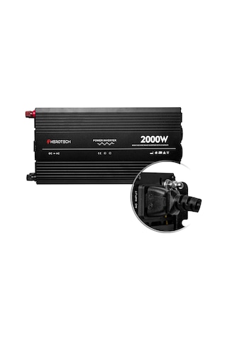 Herotech 2000w Watt 12 Volt Modifiye Sinüs Ups İnverter