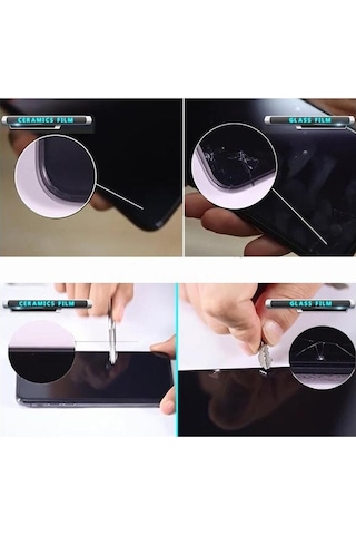 Poco X3 Pro Ekran Koruyucu 9D Seramik Nano Tam Kaplayan Kavisli