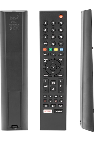 Arçelik Uyumlu-beko Netflıx-my Medıa Tuşlu Lcd Led Tv Geniş Kalıp Kumanda 70120 40024 12341 4741