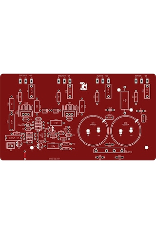 250 Watt Mono Tek Kanal Amfi Devresi 2Sc2922 - 2Sa1216