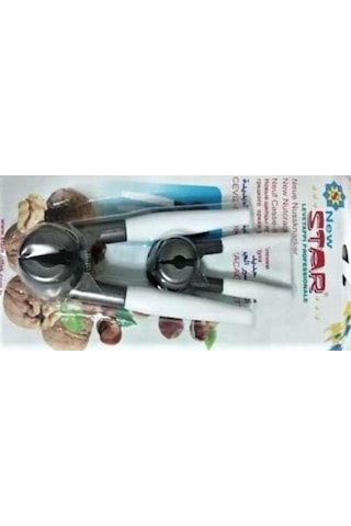 Ceviz Fındık Kabuğu Kırma Aleti Paslanmaz Metal Yaylı Kıracak Set