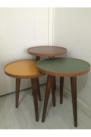 3'Lü Zigon Sehpa Tasarım - 16Mm Veya 18Mm Mdf Tabla (415037142)