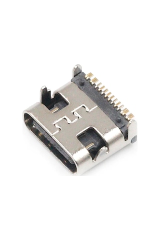 Type-C Usb Soket 16 Pin Smd USB 3.1 Cep Telefonu Elektronik Cihaz