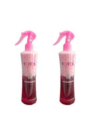 Totex Boyalı Saçlar İçin Çift Fazlı Pembe Fön Suyu 2 x 400 ML