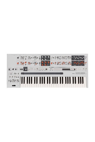 Udo Audio Super Gemini 61 Tuş Analog Hibrit Synthesizer Beyaz