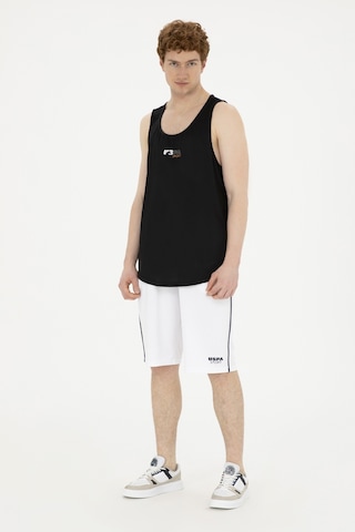 U.s. Polo Assn. Erkek Beyaz Şort Örme 50281506-vr013 Beyaz