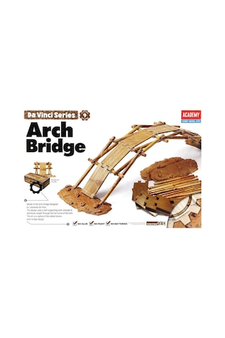Academy 18153 Da Vinci Kemerli Köprü, Plastik Model Kiti