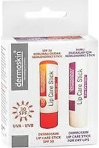 Dermoskin Dudak Nemlendirici Stick Spf30 - 2'li Kofre
