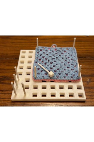 Örgü Motif Tutucu Standı,plastik Motif Tahtası