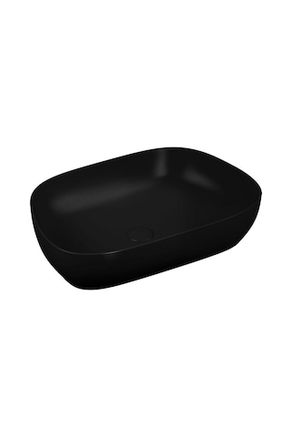 VitrA Outline 5993B483-0016 TV Lavabo Mat Siyah 63 CM