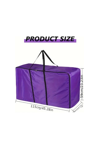 Elmpaly 1 Adet Büyük Kapasiteli Çuval Yemlik Ot Besleyici Koyun Keçi İnek Sığır 45 23 14 İnch Mor