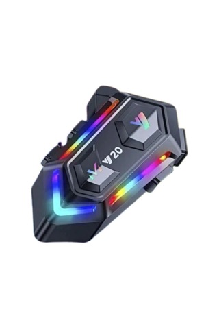Yeni Nesil Bluetooth 5.3 Motosiklet Intercom Rgb Işıklı 1000m Mesafeli 25090928