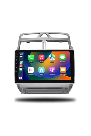 Oskodi Peugeot 307 Android Carplay Multimedya 2001-2008 4gb Ram + 64gb Hafıza