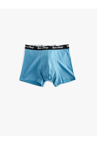 Koton Pamuklu 3'lü Lisanslı Rick And Morty Boxer Seti Siyah Desenli 5slm90013mk Siyah