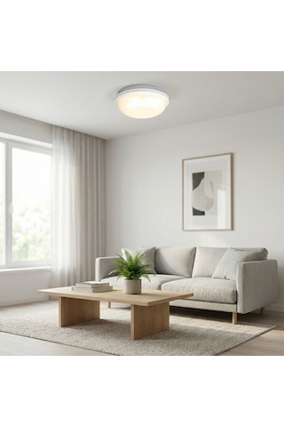 Mutlusan Ledli Armatür Beyaz Işık 22 CM