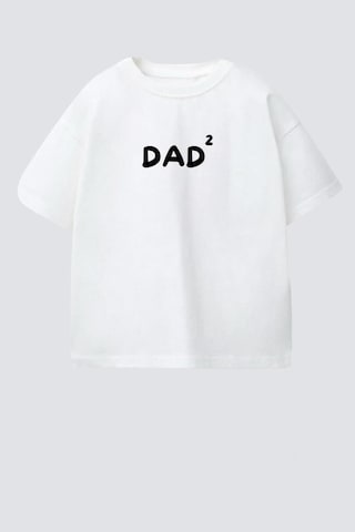 Monila Unisex Çocuk Pamuklu Bisiklet Yaka Baskılı T-shirt Siyah - Beyaz