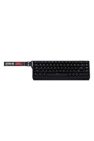 Mk811 Atom He68 Black Magnetic Emerald Switch 8k Hz Hall Effect İngilizce Gaming Klavye