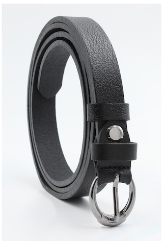 %100 Deri Bayan Kemer 2 Cm Kavisli Toka Çok Renkli