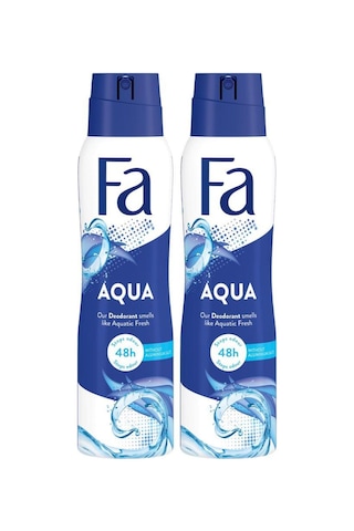 Fa Aqua 48H Kadın Sprey Deodorant 2 x 150 ML