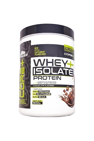 Mustang Nutrition Core+ Series Isolate Whey Protein Tozu 900 Gr 30 Servis Çikolata + Shaker + Protein Kahve Hediyeli Çikolata Aromalı
