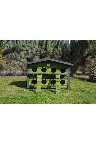 8 Yuvalı Kedi Evi Pati Emlak
