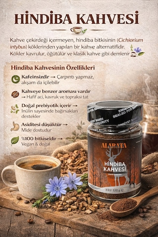 Alabata Hindiba Kahvesi 120 Gr Granül