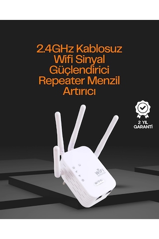 Mey İthalat Çok Antenli Kablosuz Ağ Kapsama Alanı Genişletici