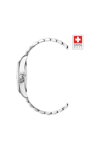 Inspıratıon Jwg04201 Sellita Sw200-1, 26 Jewels Otomatik Mekanizmalı, Swiss Made Erkek Kol Saati Gümüş