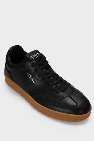 Lufian 111230255 Oscar Sneaker Erkek Deri Ayakkabı Siyah