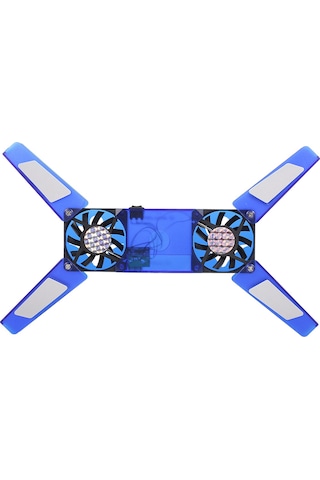 Reedark Usb Güçlü Katlanabilir Taşınabilir Laptop Soğutucu - 60mm Çift Sessiz Fan İle Dr-2008f