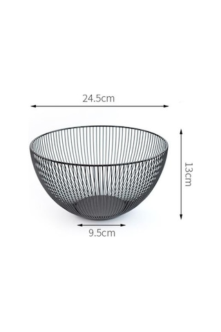 Nordic Minimalist Meyve Sepeti Metal Tel Konteyner Mutfak Drenaj Raf Depolama Plakası Organizatör Şarap Cam Sebze Snack İçin Çanta Ve Amp Sepet Acı Kahve - Hasır Kahve