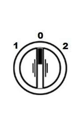 Gwest A5-20XS Kalıcı Mandal Buton 2NO 0-1-2 Anahtar