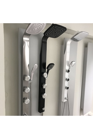 Sam Banyo Elmas Duş Seti Siyah