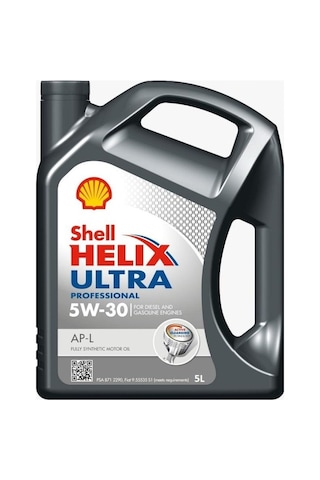 Shell Helix Ultra Ap-L 5W-30 Dpf Tam Sentetik Motor Yağı 5 L