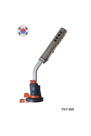 Shinsung Kıng Star Profesyonel Multifonksiyonel Otomatik Gaz Pürmüz Başlık Torch Tkt-305 Gri