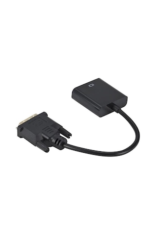 24+1 DVI-D To VGA Aktif Çevirici Dönüştürücü Adaptör Kablosu