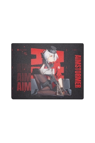 Dream Gamer Aim Stormer Thunder Glass Mousepad - Speed Yüzey Black-500 X 400 Mm