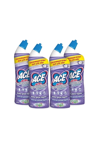 Ace Ultra Yoğun Kıvamlı Çamaşır Suyu Okaliptus 810 Gram X 4 Adet Diğer