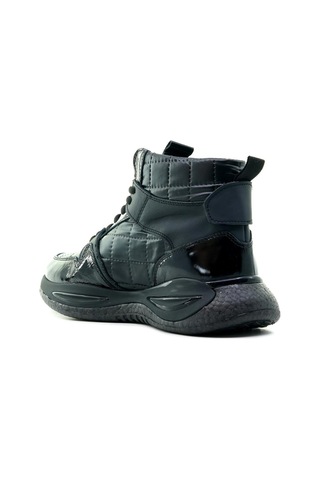 Yaşar Kaşlı Erkek Sneaker Günlük Bot 40-44 23k Ykö-18188 M Siyah Kırışık Rugan