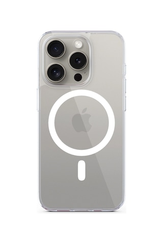 Epico Apple iPhone Uyumlu 16 Pro Mag+ Hero Kılıf Transparent Şeffaf