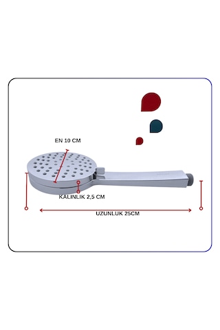 A3348001yp Artema 3 Fonksiyonlu El Duşu Krom
