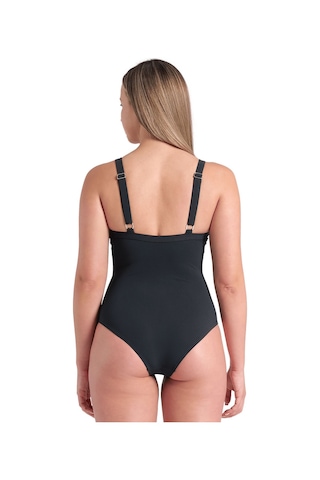 Arena Lara Soft Curve Back Kadın Siyah Yüzücü Mayosu 008119550 1766216 Siyah