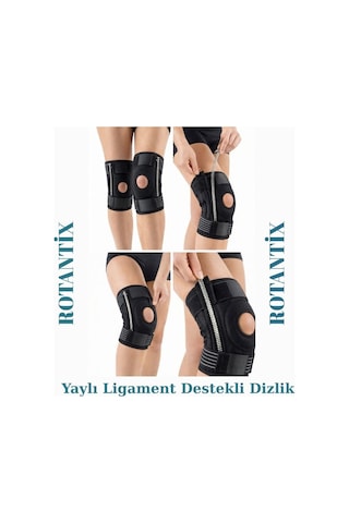 Patella Ve Ligament Destekli Dizlik - Menisküs Ağrıları Için - Fleksible Balenli Dizlik - Yaylı