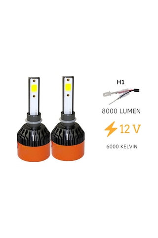 H1 Led Xenon Zenon Far 48 Watt 12 Volt 8000l 6000k Laam93cartex