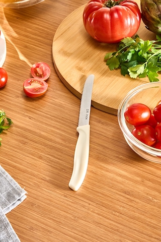 Dr. Inox Domates Bıçağı Krem 22 Cm Krem