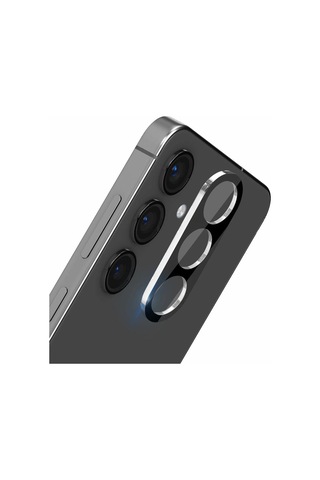Samsung Galaxy Uyumlu S25 Kamera Koruyucu 3d Temperli Cam Şeffaf