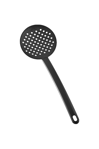 TEFLON KEPÇE KAŞIK KEVGİR SPATULA SERVİS SETİ-4 PARÇA-SİYAH