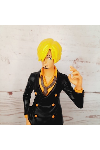 Anime Figür Sanji Vinsmoke 21 Cm One Piece Koleksiyonluk Aksiyon Model