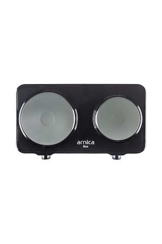 Arnica Duo GH25040 Set Üstü Ocak Siyah